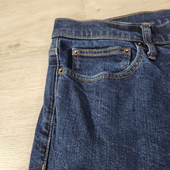 J.Crew Flex Mens Jeans Dark Wash Denim Mens Size W35 L32 - Picture 5 of 15